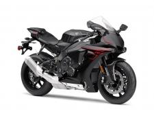 New 2017 YAMAHA YZF-R1 RAVEN The YZF-R1 features a lightweight and compact crossplane-crankshaft, inline-four-cylinder, 998cc high output engine. Featuring titanium fracture-split connecting rods—the first ever for a production motorcycle—the motor delivers extremely high horsepower and a strong pulse of linear torque for outstanding performance.