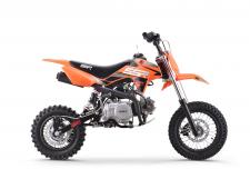 New 2019 SSR SRN110SEMI ORANGE The SSR SR110-SEMI is a great pit bike for younger kids with a bit more experience and want a have outgrown their CRF50. It comes with a semi automatic transmission meaning all you have to do is put in gear and go. No worrying about a clutch lever or stalling on this bike.