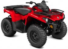 New 2018 CAN-AM OUTLANDER 570 VIPER RED Select from either a 38-hp single-cylinder, liquid-cooled Rotax 450 four-stroke or a 48-hp, eight-valve, liquid-cooled SOHC Rotax 570 V-Twin. The proven Rotax engines offer unmatched power and performance while remaining both reliable and efficient.