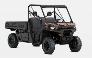 Schedule? To-do list? Office hours? The Defender just works. The day is done when you say it is, so get the most from a side-by-side made to handle any condition, any obstacle, and any rider�from experienced to novice.  PERFECT PLATFORM. The world�s best Can-Am with a 4.5 x 6 ft bed and the torque to haul like nothing else off-road. On the job, farm, ranch, hunting trip and leisure rides, Defender PRO was built to stretch what a side-by-side vehicle can do.