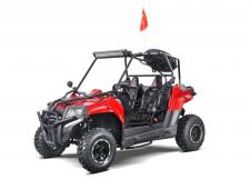 New 2019 SSR SRU170RS RED All NEW SSR SRU170RS UTV Side x Side Utility Vehicle with 4 Stroke, Single Cylinder, Horizontal Type, Air Cooled System. Equipped with an automatic CVT transmission with forward, neutral and reverse is paired with the motor and chain driven to the rear wheels. Dual A-arms suspend the front of this machine with a swingarm in the rear. A spare tire is standard!