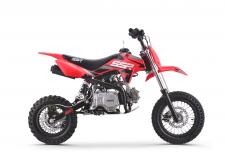 New 2019 SSR SRN110SEMI RED The SSR SR110-SEMI is a great pit bike for younger kids with a bit more experience and want a have outgrown their CRF50. It comes with a semi automatic transmission meaning all you have to do is put in gear and go. No worrying about a clutch lever or stalling on this bike.