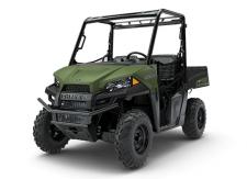New 2018 POLARIS RANGER 500 SAGE GREEN THE RANGER 500 IS YOUR INTRODUCTION TO HARDEST WORKING SIDE-BY-SIDE UTILITY PERFORMANCE, WITH A 58 WIDTH TO FIT IN MOST FULL-SIZE PICKUP TRUCK BEDS. WHETHER YOURE LOOKING TO GET MORE DONE AROUND YOUR PROPERTY, HAUL YOUR GEAR FOR A HUNT, OR ENJOY A DAY ON THE TRAILS, THIS IS THE BEST UTILITY VEHICLE IN ITS CLASS.