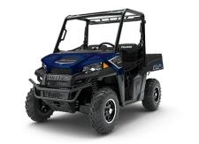 New 2018 POLARIS RANGER 570 EPS NAVY BLUE METALLIC THE RANGER 570 IS THE MOST POWERFUL UTILITY SIDE-BY-SIDE IN ITS CLASS, DELIVERING ALL THE HARDEST WORKING SMOOTHEST RIDING PERFORMANCE YOU EXPECT FROM A RANGER. WITH BEST-IN-CLASS POWER, TOWING, AND PAYLOAD CAPACITY TO GO WITH REFINED COMFORT TO WORK ALL DAY, YOULL HAVE EVERYTHING YOU NEED TO TACKLE THE TOUGH JOBS. EPS MODEL FEATURES:
Electronic Power Steering (EPS)
Aluminum Black Xcelerator Wheels
Automotive Style Paint