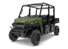 New 2018 POLARIS RANGER CREW 570-4 SAGE GREEN THE RANGER CREW 570-4 DELIVERS THE LEGENDARY, HARDEST WORKING PERFORMANCE, QUALITY, AND VALUE YOU EXPECT FROM THE RANGER 570, PLUS REFINED CAB COMFORT FOR 4 RIDERS. WITH BEST-IN-CLASS POWER, TOWING, AND PAYLOAD CAPACITY, YOU AND YOUR PASSENGERS WILL GET MORE DONE AROUND YOUR HOME OR PROPERTY, AND BE MORE COMFORTABLE WHILE YOURE AT IT.