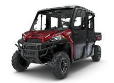 New 2018 POLARIS RANGER CREW XP 1000 EPS NORTHSTAR HVAC EDITION SUNSET RED METALLIC HARDEST WORKING PERFORMANCE. LEGENDARY RIDE AND HANDLING. MORE POWER THAN ANY OTHER UTILITY SIDE-BY-SIDE IN THE WORLD. AND ROOM FOR 6 TO BRING THE WHOLE CREW TO THE JOB SITE, THE HUNTING CABIN, OR OUT ON THE TRAILS. THE RANGER CREW XP 1000 PROVIDES EVERYTHING YOU NEED TO GET MORE DONE. NORTHSTAR EDITION FEATURES:
Heating and Air-Conditioning System
Defrost
Fixed Glass Windshield with Wiper
Rear Glass Panel
Dome Light
Standard Rearview Mirror
And more
