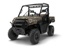 New 2018 POLARIS RANGER XP 1000 EPS POLARIS PURSUIT CAMO WITH OVER ONE HUNDRED OWNER-INSPIRED IMPROVEMENTS, THE ALL-NEW RANGER XP 1000 SETS A NEW STANDARD FOR WHAT A UTILITY SIDE-BY-SIDE CAN DO. ITS MODERN RUGGED DESIGN, NEXT-LEVEL IN-CAB COMFORT, AND INDUSTRY-LEADING TOWING AND GROUND CLEARANCE MAKE THIS MACHINE THE HARDEST-WORKING, SMOOTHEST-RIDING SXS EVER BUILT.
Aluminum Black Xcelerator 2.0 wheels
Automotive Style Paint
27 Tires
Cut & Sew Seats