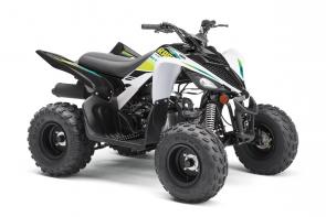 CALLING NEW RIDERS
With electric start, reverse and legendary Raptor styling, this youth ATV is pure fun for riders 10?years?old and up.