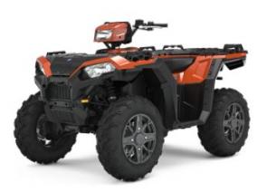 Meet the ATV that defined a category. The Sportsman 850 continues the tradition of do-it-all capability and toughness, with power that packs a punch and suspension to tame even the wildest terrains.
78-Horsepower ProStar Engine with EFI
Industry-Leading On-Demand All-Wheel Drive
11.5� of Ground Clearance
Industry�s Largest 30 A.H. Battery
360 lb Front and Rear Rack Capacity