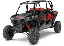 New 2018 POLARIS RZR XP 4 1000 EPS BLACK PEARL THE RZR XP 4 1000 SET THE BENCHMARK FOR XTREME PERFORMANCE ON ALL TERRAIN, FEATURING THE ULTIMATE COMBINATION OF POWER, SUSPENSION, AND AGILITY. WHETHER YOURE TEARING THROUGH THE TRAILS, CLIMBING DUNES, OR BLAZING ACROSS THE DESERT FLOOR, YOU AND YOUR PASSENGERS WILL GET ALL THE THRILLS OF OFF-ROADING IN A RZR XP 4 1000.