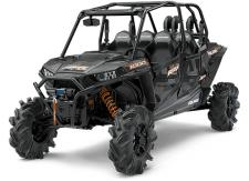 New 2018 POLARIS RZR XP 4 1000 EPS HIGH LIFTER EDITION STEALTH BLACK THE RZR XP 4 1000 SETS THE BENCHMARK FOR XTREME PERFORMANCE ON ALL TERRAIN, FEATURING THE ULTIMATE COMBINATION OF POWER, SUSPENSION, AND AGILITY. WHETHER YOURE TEARING THROUGH THE TRAILS, CLIMBING DUNES, OR BLAZING ACROSS THE DESERT FLOOR, YOU AND YOUR PASSENGERS WILL GET ALL THE THRILLS OF OFF-ROADING IN A RZR XP 4 1000. HIGH LIFTER EDITION FEATURES:
NEW! 55% lower low gear
NEW! Xtreme performance True On-Demand All Wheel Drive
High Mount Air Intake and Vent Lines
High Clearance Front & Rear Suspension
15” Ground Clearance
29.5 High Lifter Outlaw 2 tires
4,500 lb. Polaris Engineered Winch with Front Bumper
Stiffer Springs
Standard Rear View Mirror
High Lifter Edition Graphics Package
And More