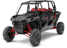 New 2018 POLARIS RZR XP 4 1000 EPS RIDE COMMAND EDITION BLACK PEARL THE RZR XP 4 1000 SETS THE BENCHMARK FOR XTREME PERFORMANCE ON ALL TERRAIN, FEATURING THE ULTIMATE COMBINATION OF POWER, SUSPENSION, AND AGILITY. WHETHER YOURE TEARING THROUGH THE TRAILS, CLIMBING DUNES, OR BLAZING ACROSS THE DESERT FLOOR, YOU AND YOUR PASSENGERS WILL GET ALL THE THRILLS OF OFF-ROADING IN A RZR XP 4 1000. RIDE COMMAND EDITION FEATURES:
RIDE COMMAND 7” Display
Group Ride (Via free RIDE COMMAND Mobile App)
Door Speakers
Front and rear wired cameras
Bluetooth and USB Smartphone Connectivity
Integrated GoPro® Control (GoPro not included)
AM/FM & Weather Radio
In-Vehicle Communications Capable (Via Display with option accessory headsets)
Ride Stat Tracking & Sharing (Via free RIDE COMMAND Mobile App)
Built-In GPS
And More