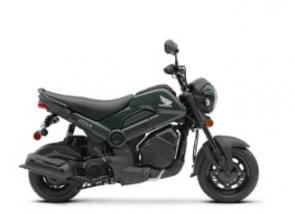 What makes the new Honda Navi so much fun? How about this: First, it’s easy to ride, thanks to its one-speed, no-shift automatic CVT transmission. That helps make it easy to learn on too, even if you’ve never ridden a motorcycle before. Because it’s small, it’s easy to park. Some spectacular fuel efficiency makes it easy on your wallet when it comes time to fill the tank. A reliable Honda engine makes maintenance easy too—because it hardly needs any. And best of all, with its super-low price, the new Honda Navi is easy to own. So check out the mini machine that maximizes your fun—the new Honda Navi. Don’t just ride—Navi-gate your world.