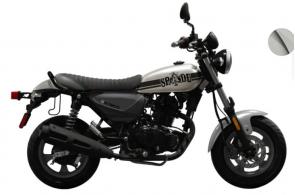 New 2020 KYMCO SPADE 150I BRIGHT SILVER This retro styled bike is for riders who want a powerful engine with an all manual transmission and controlled fuel efficiency.