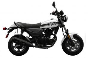New 2020 KYMCO SPADE 150I WHITE This retro styled bike is for riders who want a powerful engine with an all manual transmission and controlled fuel efficiency.