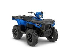 New 2018 POLARIS SPORTSMAN 570 SP RADAR BLUE The Sportsman® 570 SP delivers the hardest working, smoothest riding performance that makes Sportsman the best selling automatic 4x4 ATV of all time, and comes fully loaded with the Premium SP Performance Package to confidently tackle any trail.
Legendary Sportsman 570 Features Plus:
High Performance True On-Demand All Wheel Drive (AWD)
Engine Braking System (EBS) with Active Descent Control (ADC)
Dual A-Arm Front Suspension with 8.25 of Travel
Standard Electronic Power Steering (EPS)
26 Aggressive CST Tires with 14 Cast Aluminum Wheels
