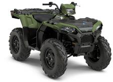 New 2018 POLARIS SPORTSMAN 850 SAGE GREEN The Sportsman® 850 delivers hardest working, smoothest riding performance for the ultimate sport/utility experience. With a high-output 78 HP engine, rider active design to give you superior sightlines and a better ride, and the legendary Sportsman quality you expect, youll have everything you need to take on the trails or get more done around your home and property.