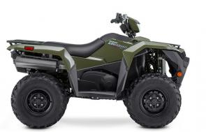 Suzuki, the inventor of the 4-wheel ATV, has created the world’s best sports-utility quad with bold styling plus more capability and reliability than ever before. The legacy of the iconic KingQuad remains fresh and exciting, and is ready for you to join its history. Each model is easy to ride on any terrain with the capabilities that only a KingQuad possesses.