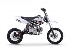 New 2019 SSR SRN125SEMI WHITE The SSR SR125-SEMI is a great beginner bike for someone who wants to experience the trill of off-road riding without having to worry about stalling the motorcycle. This bike comes with a 4-speed semi automatic transmission meaning that all you have to do is put it in gear and go. Come to a stop in a gear and it will not stall. Great for practicing until you learn a manual transmission.