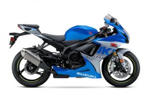As Suzuki marks its 100th anniversary as a company in 2020, the new 2021 GSX-R750 100th Anniversary Edition arrives to celebrate the brand�s achievements on the racetrack.

In 1985, Suzuki revolutionized the sportbike category with the introduction of the original GSX-R750. The limited-availability GSX-R750 100th Anniversary Edition also recognizes Suzuki�s 60th year in racing, a milestone celebrated with the MotoGP team�s retro-inspired livery. The MotoGP GSX-RRs traditional blue and slate silver paint scheme pays homage to Suzuki�s early Grand Prix machines of the 1960s.
On the road or on the track, the GSX-R750 delivers a breathtaking combination of outstanding engine performance, crisp handling, compact size, and light weight. Its secret is an unequaled pairing of 750cc performance with the lightweight, compact chassis of a 600cc Supersport, complemented by technologically advanced suspension front and rear.

The GSX-R750 100th Anniversary Edition remains true to the GSX-R�s original concept and championship-winning heritage, delivering an exciting riding experience in a striking package that respects a century of Suzuki excellence.