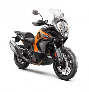 Covering ground quickly and effortlessly is what the KTM 1290 SUPER ADVENTURE S is made for. An Adventure-specced 1,301 cc V-Twin means that entire cross-country journeys are dispatched easily, while Adaptive Cruise Control and Semi-active Suspension together with reworked rider-focused ergonomics and technology bring agility and long distance comfort to an entirely new level. Its a bold claim, but well make it - the KTM 1290 SUPER ADVENTURE S is the new benchmark.