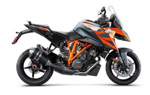 Think of the KTM 1290 SUPER DUKE GT as a comfortable ballistic missile. Powered by an LC8 V-twin cranking out massive horsepower and torque figures, it devours miles and racing lines with minimal effort. Needless to say, when it comes to covering ground comfortably at speed, the KTM 1290 SUPER DUKE GT is an unmatched weapon.