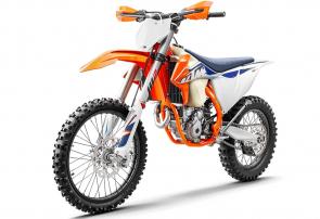 The KTM 350 XC-F merges an aggressive motocross personality, with a refined and forgiving chassis setup. That results in a machine that feels like a 250 but kicks up dust like a 450 - with the handling characteristics of an out-and-out racer. In short, its one of the most complete offroad weapons in the KTM arsenal.