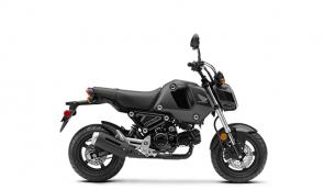 THE NEW GROM: EVEN MORE GROMITUDE
You’ve seen them everywhere, but you’ve never seen one like this. Check out the all-new 2022 Honda Grom, probably the most fun you’ll ever have on two wheels. There’s especially big news this year, because we’ve made some huge improvements to this little pocket rocket. A new engine, with a higher 10:1 compression ratio that increases power and adds to the bike’s zippy performance. And an extra gear in the transmission—that’s right, it’s a five-speed now. Updated digital instruments. Plus a thicker, flatter seat that’s more comfortable and a better fit for taller riders. But the biggest news of all are the Grom’s new body panels. They give the Grom a fresh new look, and they’re easy to remove for customizing your ride. You even get fuel injection, a bigger fuel tank, and optional ABS. So…more comfortable, more powerful, readily customizable and a fun factor that’s off the charts—bring on the Gromance!
