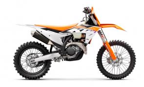 The 2023 KTM 450 XC-F rolls into the pits already armed with the learnings of past championships - but now its blistering with an all-new arsenal of weaponry. Being the leading 4-Stroke in the Cross Country division for the year, the KTM 450 XC-F once again brings its undeniable READY TO RACE spirit to the starting line with a relentless assault on the podium. A new frame, new rear shock, better electronics, and more performance all mean one thing - its time to extend the trophy room.