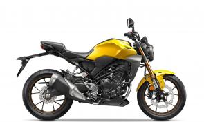 Match your style and fill your need for thrills, with this lightweight and responsive machine that’s built to excel in real-world riding conditions. The CB300R offers compact power from a narrow single cylinder engine, inside a frame that prioritizes precise handling, and athletic comfort. There’s also quality-of-life improvements for 2023, like a gear position indicator on the LED instrument panel. It’s the economical choice with premium build quality and features, like standard anti-lock brakes.
CB300RA
