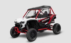 Adventure, amplified.
The Talon 1000R isn’t just a side-by-side – it’s a high-performance powerhouse for two. With our exclusive 999cc Unicam® engine, automatic Dual-Clutch Transmission, and available FOX Live Valve advanced semi-active suspension, you’ll dominate wide-open terrain with next-level power and control. 
    FOX Live Valve 2.5 shocks
    999cc liquid-cooled Unicam® parallel-twin engine
    Launch Mode
    90.0-inch wheelbase
    Adjustable driver’s seat
