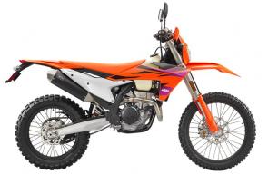 When the open-flowing gravel suddenly becomes a tight single track; Challenge Accepted! With its blend of usable power and unmatched handling, the 2024 KTM 350 EXC-F sets the benchmark in dual-sport ability. And when you consider this iteration hits the trail with a genetic makeup that is 95% new, the KTM 350 EXC-F is better than ever.