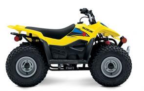 The QuadSport Z50 is designed for adult-supervised riders ages six and older and includes features that make learning to ride a safe and fun experience. With an emphasis on safety and adult control, this Quad features a throttle limiter to control engine output, a tether switch to remotely shut off the ignition, and a keyed main switch that prevents unauthorized use. Adjustable hand controls, an automatic transmission, full floorboards, and a low seat height make sure that beginning riders will enjoy active convenience and control. To sum it up, the QuadSport Z50 is packed with quality, safety, and style, making it the perfect choice for younger adventurers!
