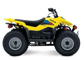 The 2022 QuadSport Z50 is designed for adult-supervised riders ages six and older and includes features that make learning to ride a safe and fun experience. With an emphasis on safety and adult control, this quad features a throttle limiter to control engine output, a tether switch to remotely shut off the ignition, and a keyed main switch that prevents unauthorized use. Adjustable hand controls, an automatic transmission, full floorboards, and a low seat height make sure that beginning riders will enjoy active convenience and control. To sum it up, the QuadSport Z50 is packed with quality, safety, and style, making it the perfect choice for younger adventurers!