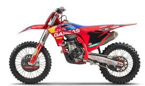 Were super-proud of this one, our very first GASGAS MC 250F Factory Edition! Built with an all-new motor and frame, the GASGAS MC 250F Factory Edition features the very best of our Technical Accessories to transform it into a race-winning dirt bike capable of competing for wins and championships across the globe. Finished off with all-new plastics and the latest Troy Lee Designs/Red Bull/GASGAS Factory Racing graphics, its an absolute thing of beauty!