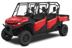 Welcome to the side-by-side everybody’s been waiting for: the new 2023 Honda Pioneer 1000-6 Deluxe Crew. It’s the side-by-side built for the biggest jobs, because it lets you carry the biggest payloads: Six passengers along with a full-size tilt bed, 2500 pounds of towing capacity, tons of underseat storage, and much more. And while the second row of seats is the first thing you’ll see, you won’t appreciate them until you actually sit back there. There’s a huge amount of shoulder room—that’s because we moved the center-rear seat just a little forward. All that room—along with a tilting steering wheel —makes it super easy to get in and out, even while wearing heavy work gear. And the Pioneer 1000-6 Deluxe Crew is loaded with plenty of other Honda features too: Our automatic Dual-Clutch Transmission (DCT) with 2WD, 4WD and Differential Lock, a high/low subtransmission, self-leveling rear suspension, standard doors, and a pre-wiring package that makes it easy to add accessories like a winch. And of course, nobody can match our reputation for reliability and build quality. Available in three colors, including Honda Phantom Camo®. So go ahead—bring the whole crew, and all their gear. It’s easy with a new 2023 Honda Pioneer 1000-6 Deluxe Crew.
SXS10M6DLP