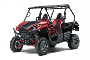 Designed for adventure, the two-passenger Teryx® side x side has the edge when it comes to power and handling. Premium suspension and a high-capacity cargo bed (holds up to 600 pounds) means youre ready to tackle a day trip or a weekend excursion.