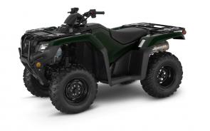 We all like to have some freedom of choice. And with eight models in our 2023 Honda Rancher lineup, you have plenty of freedom to pick and choose the one that’s a perfect fit for you. There’s a wide combination of features like our automatic DCT transmission, swingarm- or Independent Rear Suspension, Electric Power Steering, Electric Shifting, and more. But the best parts stay the same: Every one has rugged front and rear racks and our longitudinally mounted 420cc engine. There are even some new color choices this year, including Black Forest Green. So take your pick, and then discover for yourself which Honda Rancher is right for you.
TRX420FM1LP