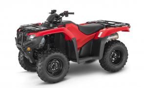 We all like to have some freedom of choice. And with eight models in our 2023 Honda Rancher lineup, you have plenty of freedom to pick and choose the one that’s a perfect fit for you. There’s a wide combination of features like our automatic DCT transmission, swingarm- or Independent Rear Suspension, Electric Power Steering, Electric Shifting, and more. But the best parts stay the same: Every one has rugged front and rear racks and our longitudinally mounted 420cc engine. There are even some new color choices this year, including Black Forest Green. So take your pick, and then discover for yourself which Honda Rancher is right for you.
TRX420FE1LP