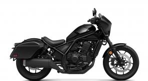 Introducing the new 2023 Honda Rebel 1100T DCT, a bike that gives you all the best Rebel 1100 features—low seat height, excellent handling, light weight and powerful 1100cc twin-cylinder engine—with the added benefits of hard, locking, weather-resistant saddlebags and a windshield/fairing combination that are just right for longer rides. Plus, the Rebel 1100T has tons of bagger style and attitude. And speaking of longer rides, don’t forget that every Rebel 1100T comes with cruise control as a standard feature, and anti-lock brakes too. Even though the Rebel 1100T is brand new, we already have an extensive line of Honda accessories ready for you. And here’s a feature that’s sure to become a favorite: Every Rebel 1100T comes with our exclusive Honda DCT Automatic transmission!
CMX1100TDP