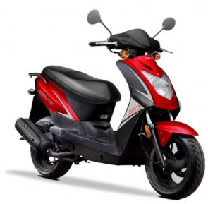 The most affordable KYMCO scooter in the USA. Popular with anyone needing a reliable, high fuel-efficiency model. Loaded with features, this sporty vehicle is a versatile and comfortable ride.