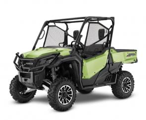With so many side-by-sides to choose from these days, how do you pick the right one? Easy�because with a Honda Pioneer, you can�t go wrong. They�re machines you can count on for work or play, each one offering smart technology, superior materials, and refined engineering.

Our three-seat, top-of-the-line trio�the Pioneer 1000, Pioneer 1000 Deluxe, and Pioneer 1000 Limited Edition�give you a wide range of features and economy that are sure to be right for you. Need more seating? Make sure you check out our five-seat Pioneer 1000-5 models. Best of all, every Pioneer features something that doesn�t show up on the spec chart, but which nobody else can offer: Honda�s unrivaled reputation for reliability and quality. 252726