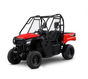 Honda�s new Pioneer 520 is going to be the perfect choice for thousands of owners. Why? First of all, its overall size makes it incredibly versatile. At just 50 inches wide, it lets you and a passenger go where other side-by-sides can�t�namely on width-restricted trails. It comfortably seats two, but it also fits in a full-sized pickup bed, making transportation easy. But the biggest news is that the 2021 Pioneer 520 has a new, powerful 518cc engine and a strut-assist tilt/dump utility bed. You also get features like our Honda automatic transmission with AT/MT modes, and selectable two- or four-wheel drive. Don�t need the dump bed? Check out our Pioneer 500�it�s a great option at an excellent price. No matter which one you choose, on the farm or on the trail, the new Pioneer 520 and Pioneer 500 are your go-to side-by-sides that punch well above their size and weight.