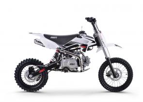 REDESIGNED PLASTICS (PATENT PENDING) - SEMI-AUTOMATIC TRANSMISSION - RACING MUFFLER - DOUBLE BAR FRAME