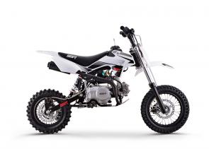 REDESIGNED PLASTICS (PATENT PENDING) - YX ENGINE - HYDRAULIC FRONT FORKS - LOW SEAT