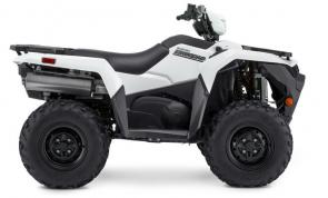 Suzuki, the inventor of the 4-wheel ATV, has created the worlds best sports-utility quad with bold styling plus more capability and reliability than ever before. The legacy of the iconic KingQuad remains fresh and exciting, and is ready for you to join its history. The 2022 KingQuad 750AXi Power Steering is easy to ride on any terrain with the capabilities that only a KingQuad possesses.